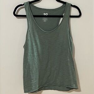 Women’s Green SO Size Large Tank Top